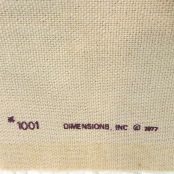 Vintage Finished St. Francis Inspiration Prayer Crewel Needlework - Picture 5 of 8